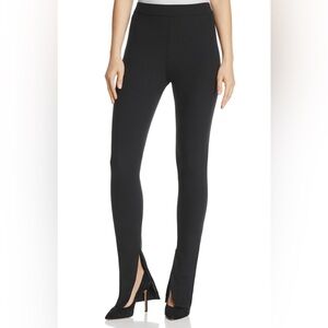 Theory HIGH-WAIST ECO NEW BI-STRETCH LEGGINGS IN BLACK